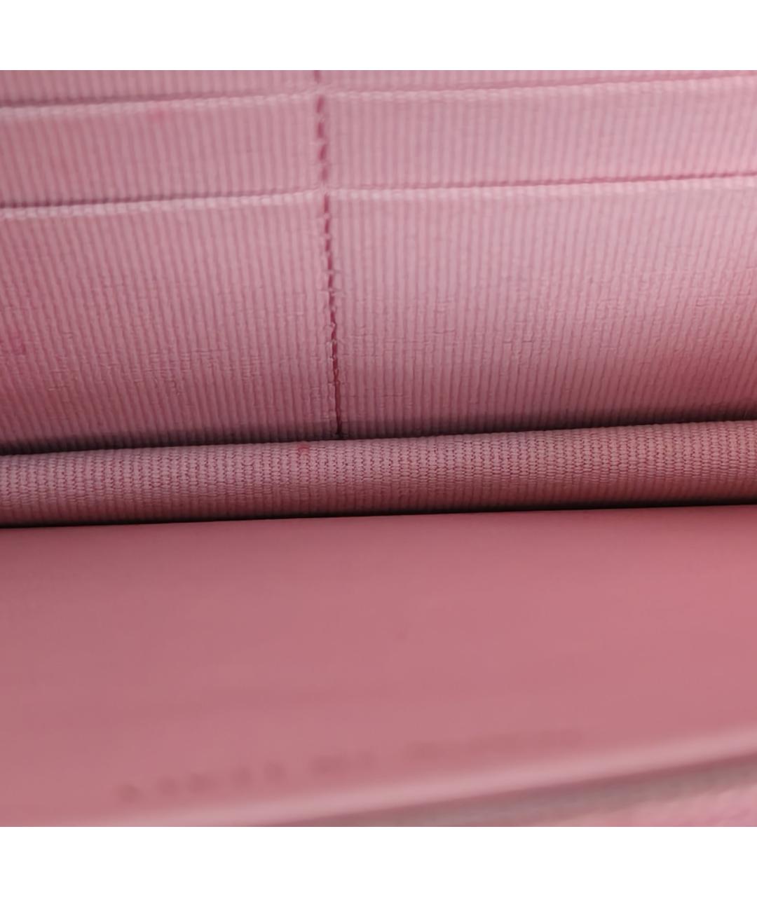 CHANEL Розовая кожаная сумка через плечо, фото 8