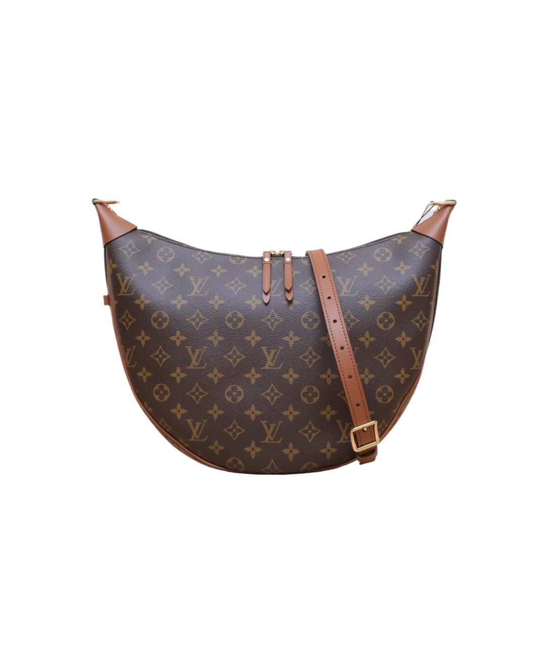 LOUIS VUITTON Коричневая сумка через плечо, фото 10