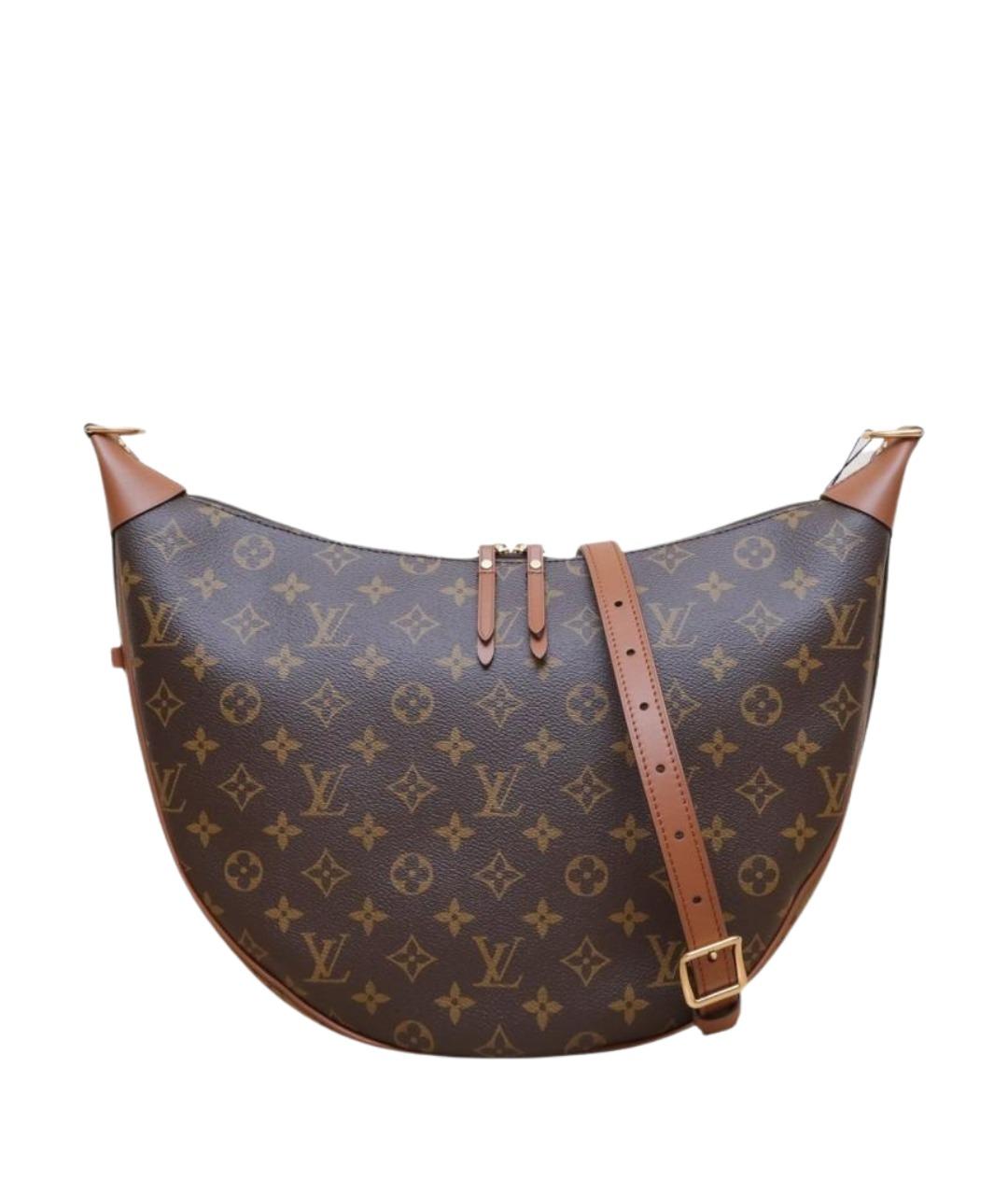 LOUIS VUITTON Коричневая сумка через плечо, фото 1