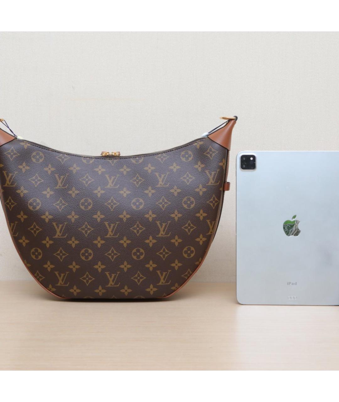 LOUIS VUITTON Коричневая сумка через плечо, фото 7