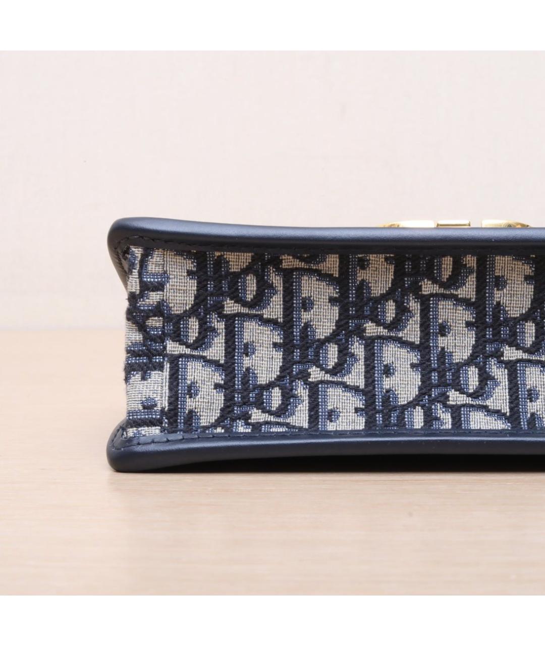 CHRISTIAN DIOR Темно-синяя сумка через плечо, фото 8