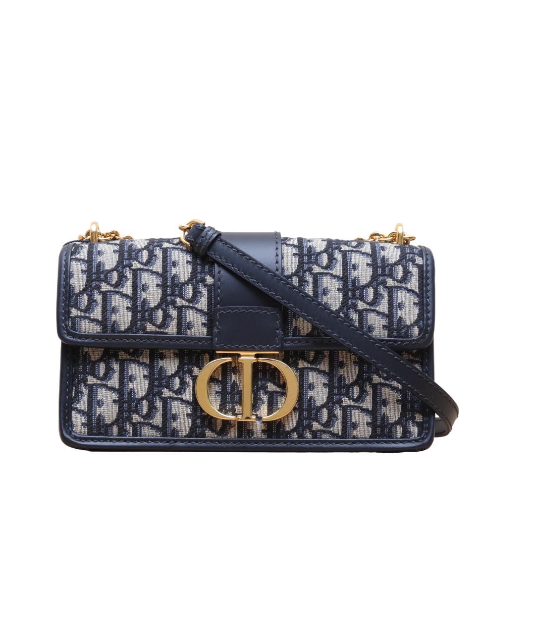 CHRISTIAN DIOR Темно-синяя сумка через плечо, фото 1