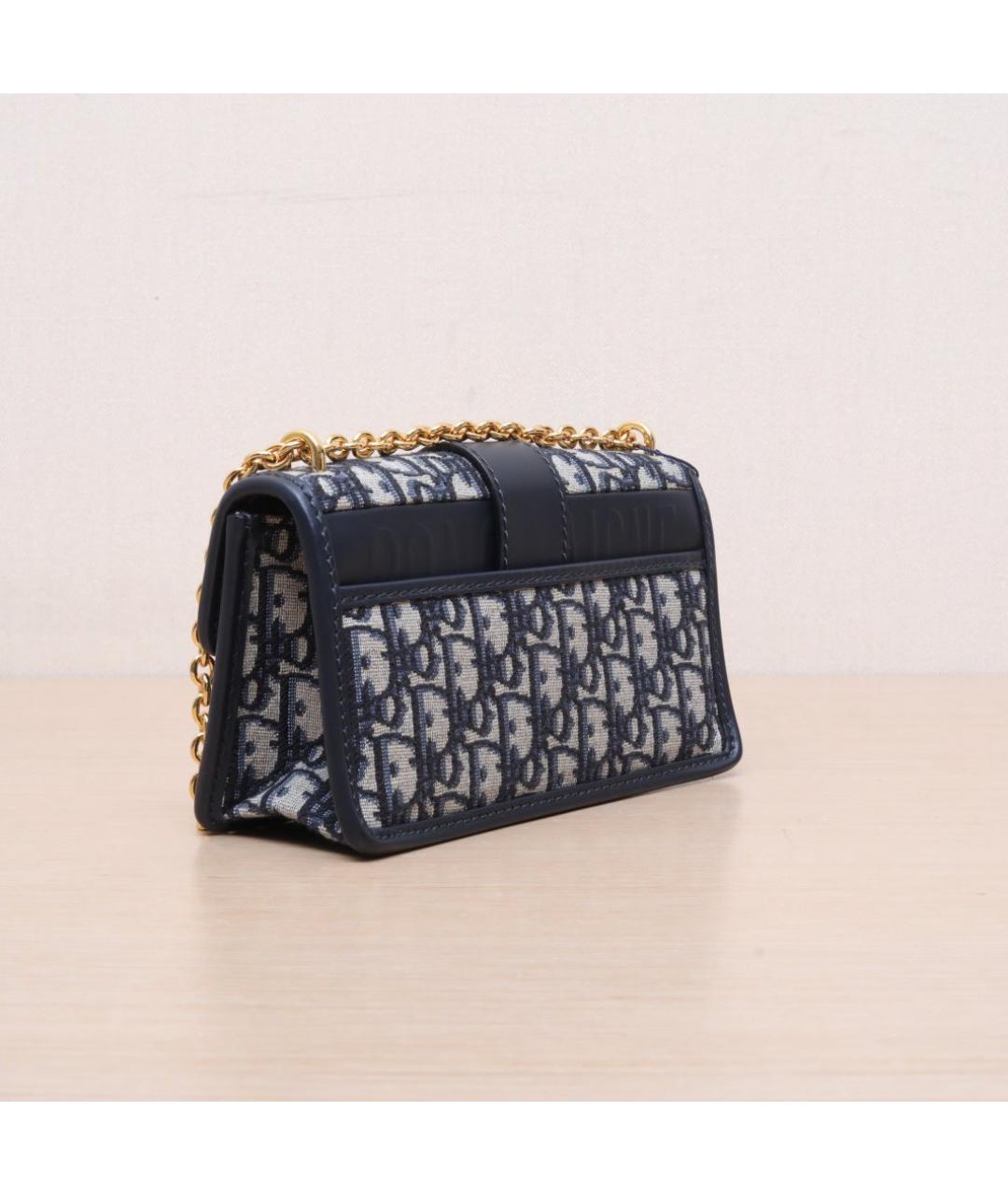 CHRISTIAN DIOR Темно-синяя сумка через плечо, фото 5