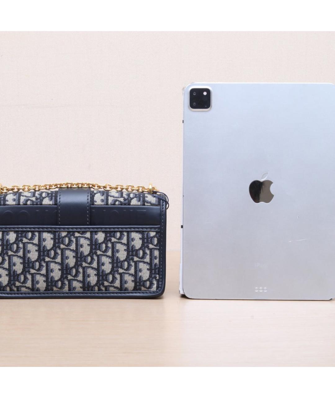 CHRISTIAN DIOR Темно-синяя сумка через плечо, фото 6