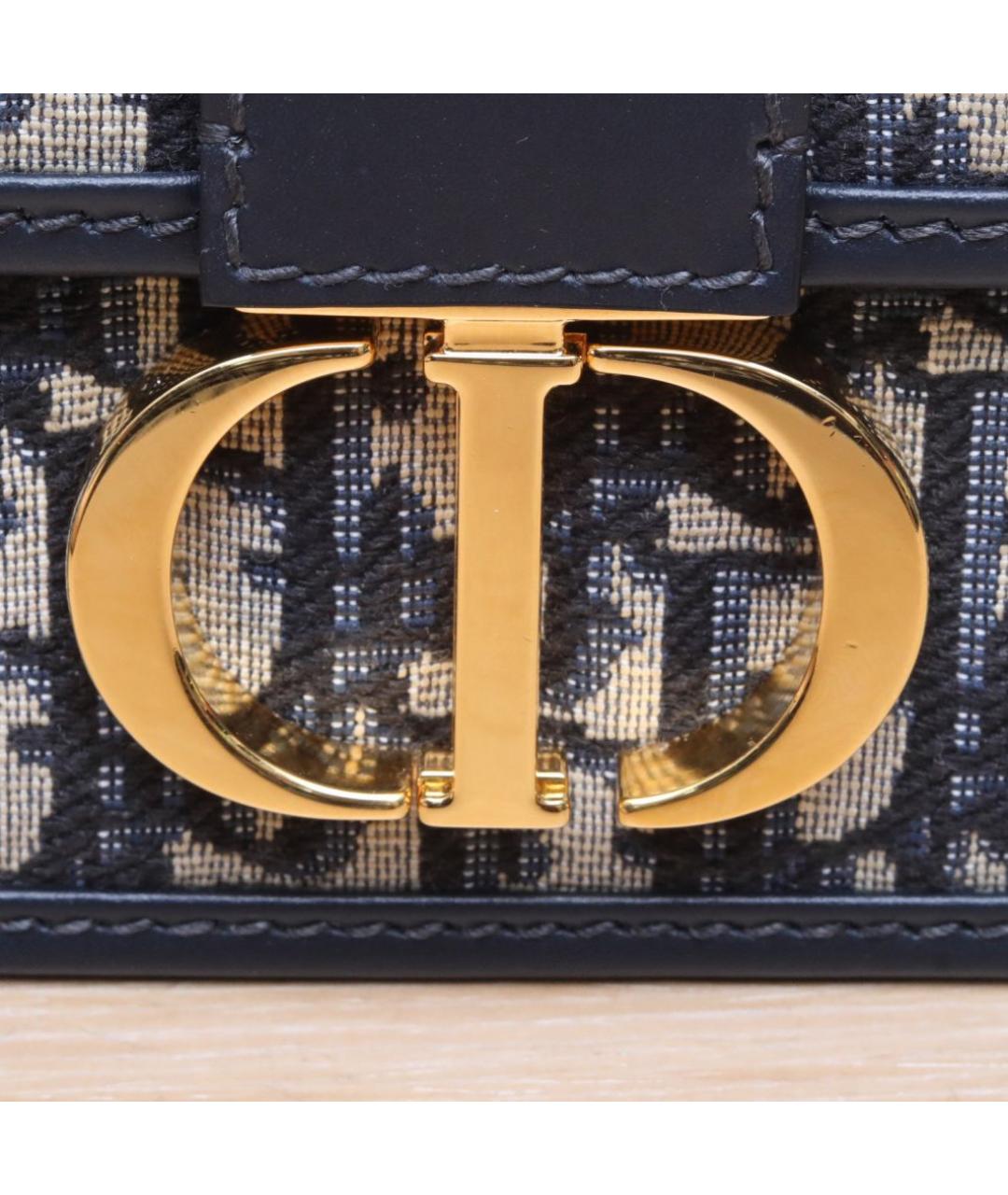 CHRISTIAN DIOR Темно-синяя сумка через плечо, фото 7