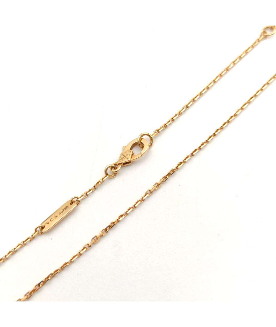 VAN CLEEF & ARPELS Красное колье из желтого золота, фото 6