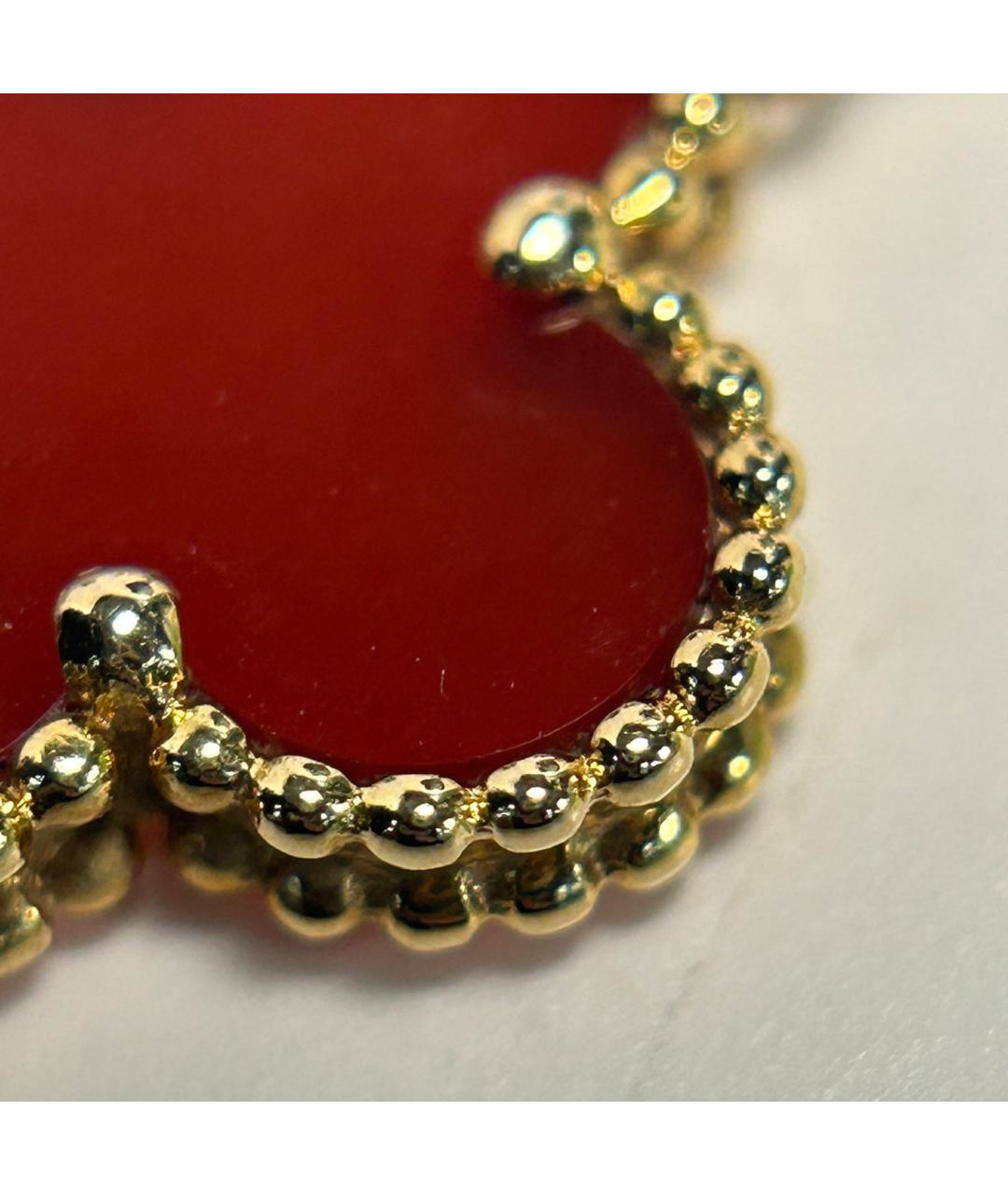 VAN CLEEF & ARPELS Красное колье из желтого золота, фото 9