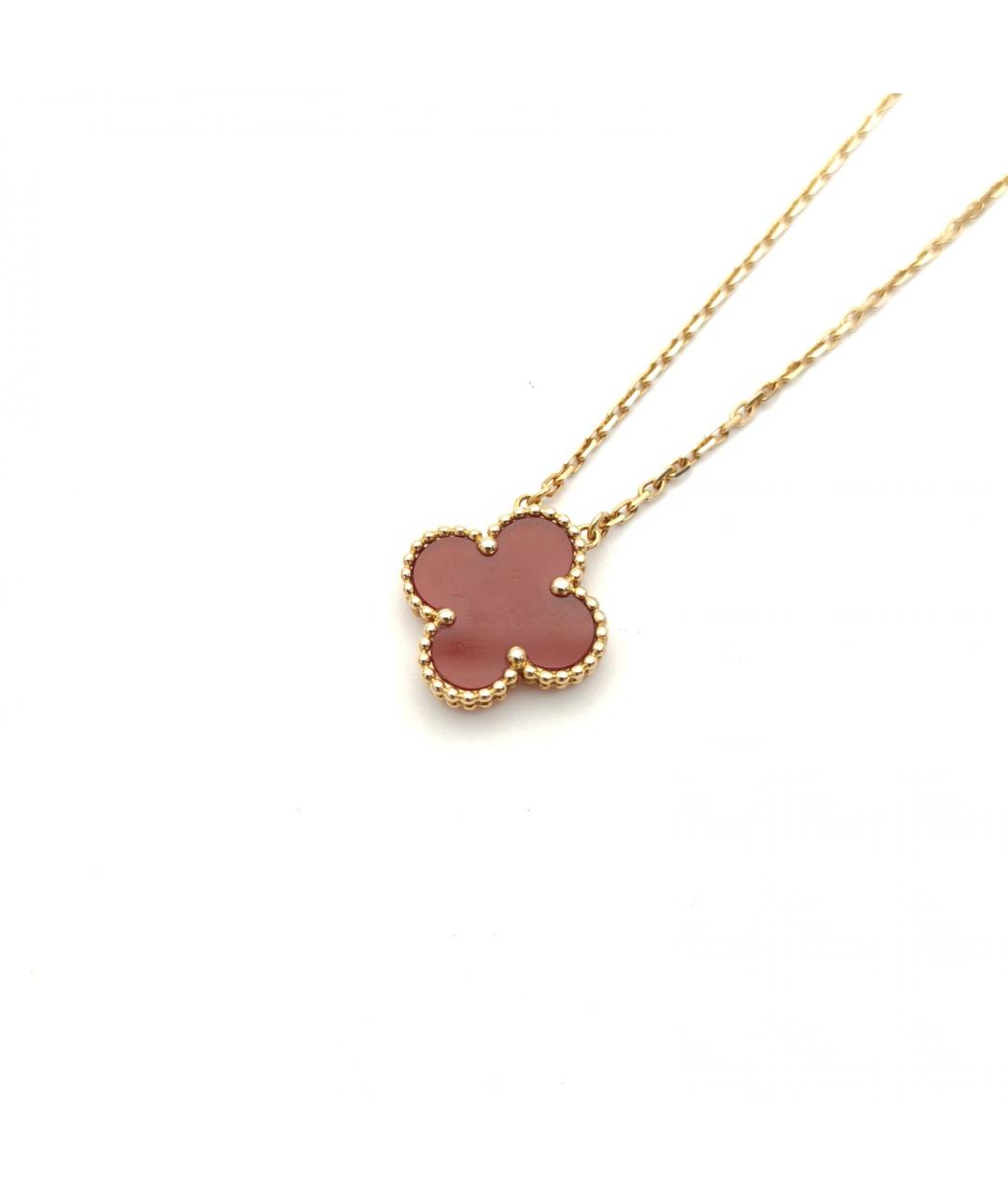 VAN CLEEF & ARPELS Красное колье из желтого золота, фото 5