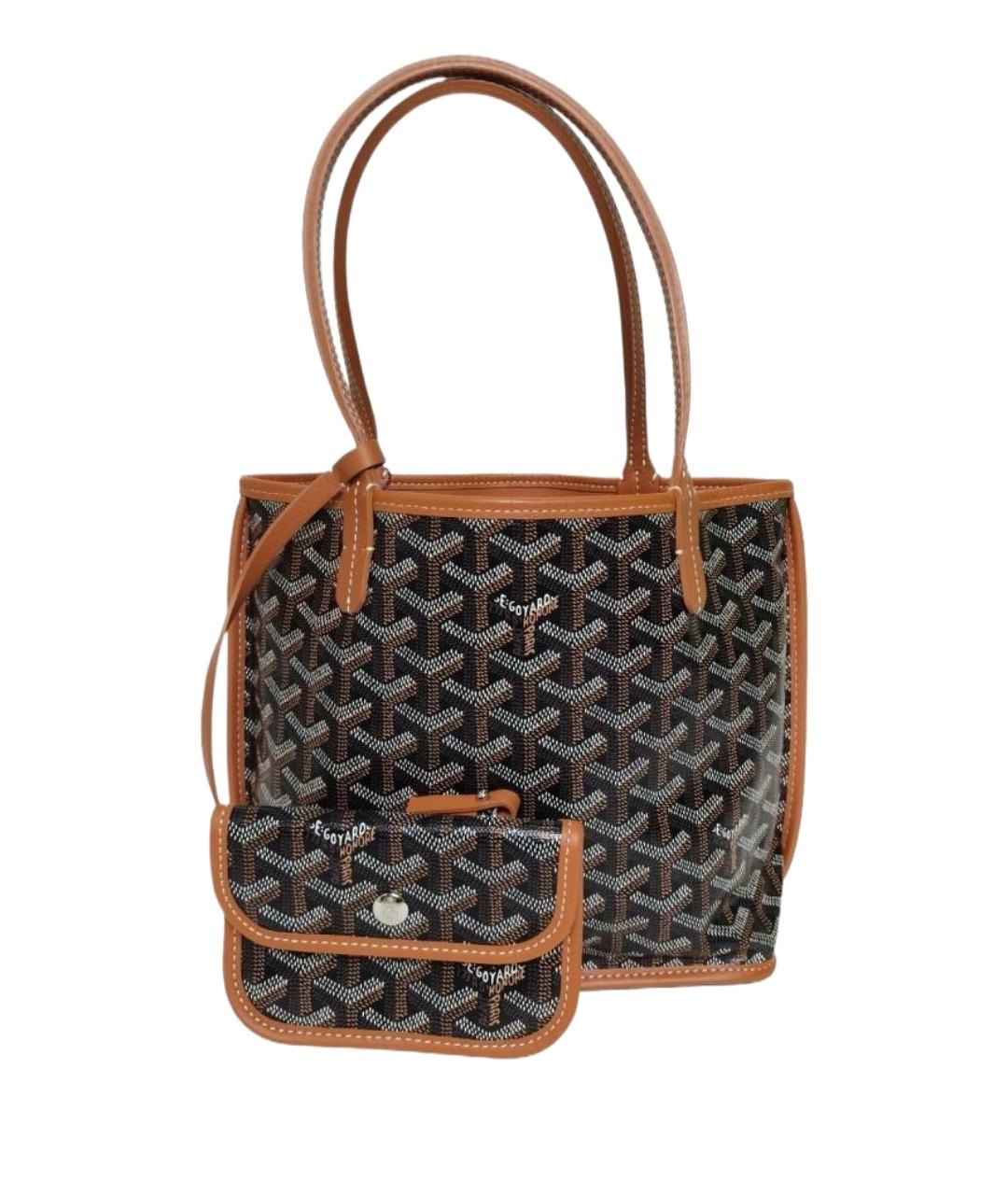 GOYARD Коричневая сумка через плечо, фото 1