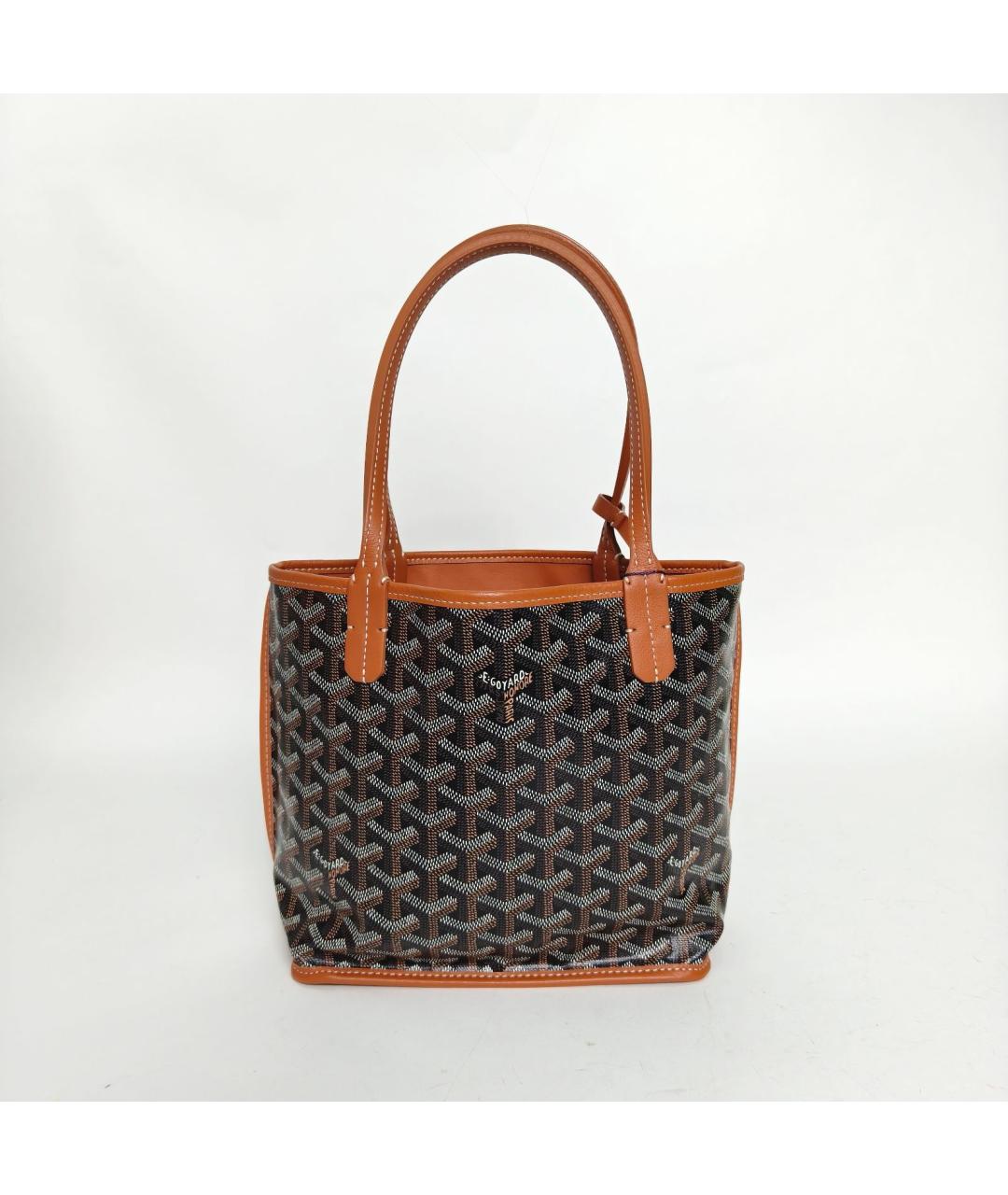 GOYARD Коричневая сумка через плечо, фото 4