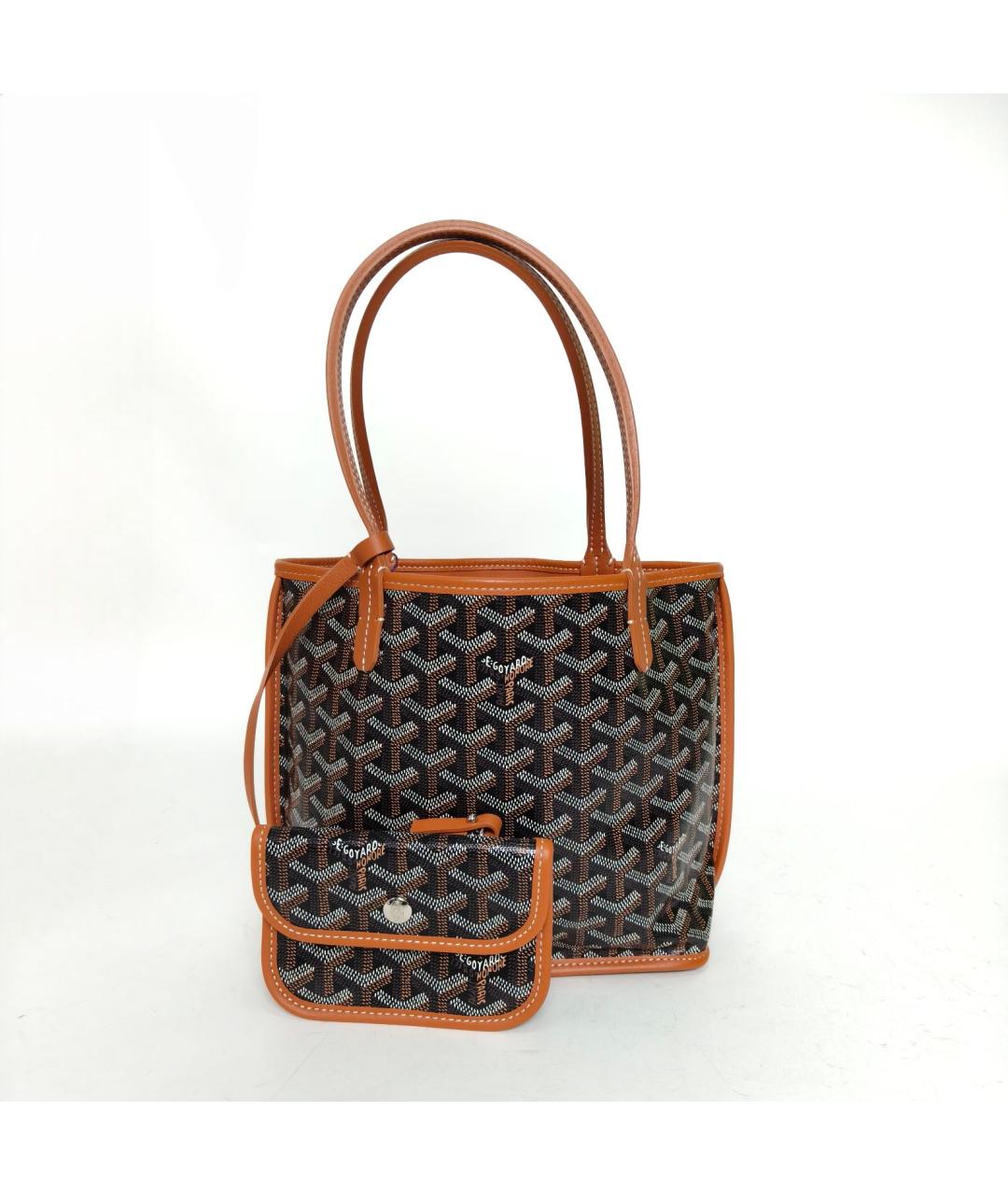 GOYARD Коричневая сумка через плечо, фото 2