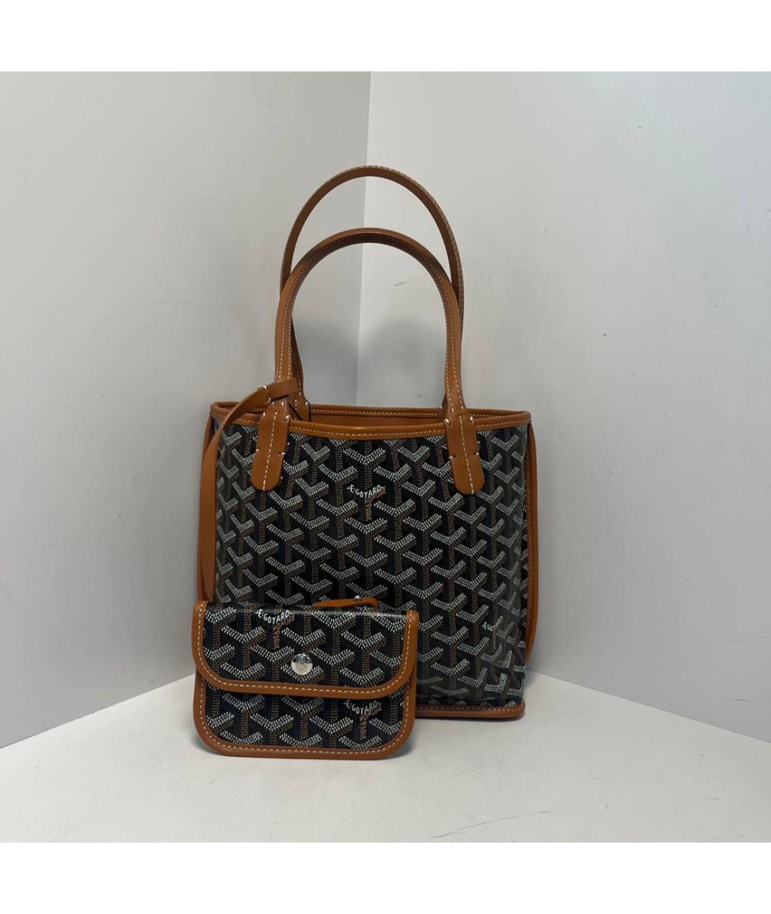 GOYARD Коричневая сумка через плечо, фото 8