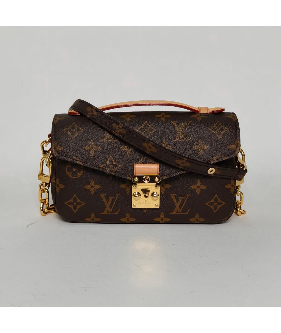 LOUIS VUITTON Коричневая сумка через плечо, фото 2