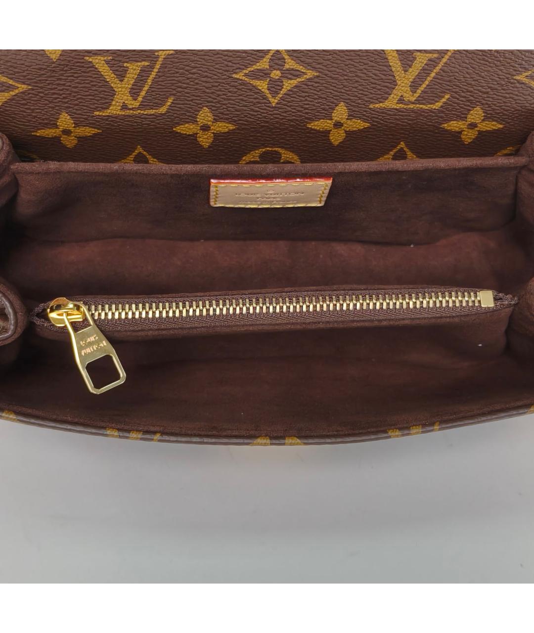 LOUIS VUITTON Коричневая сумка через плечо, фото 7