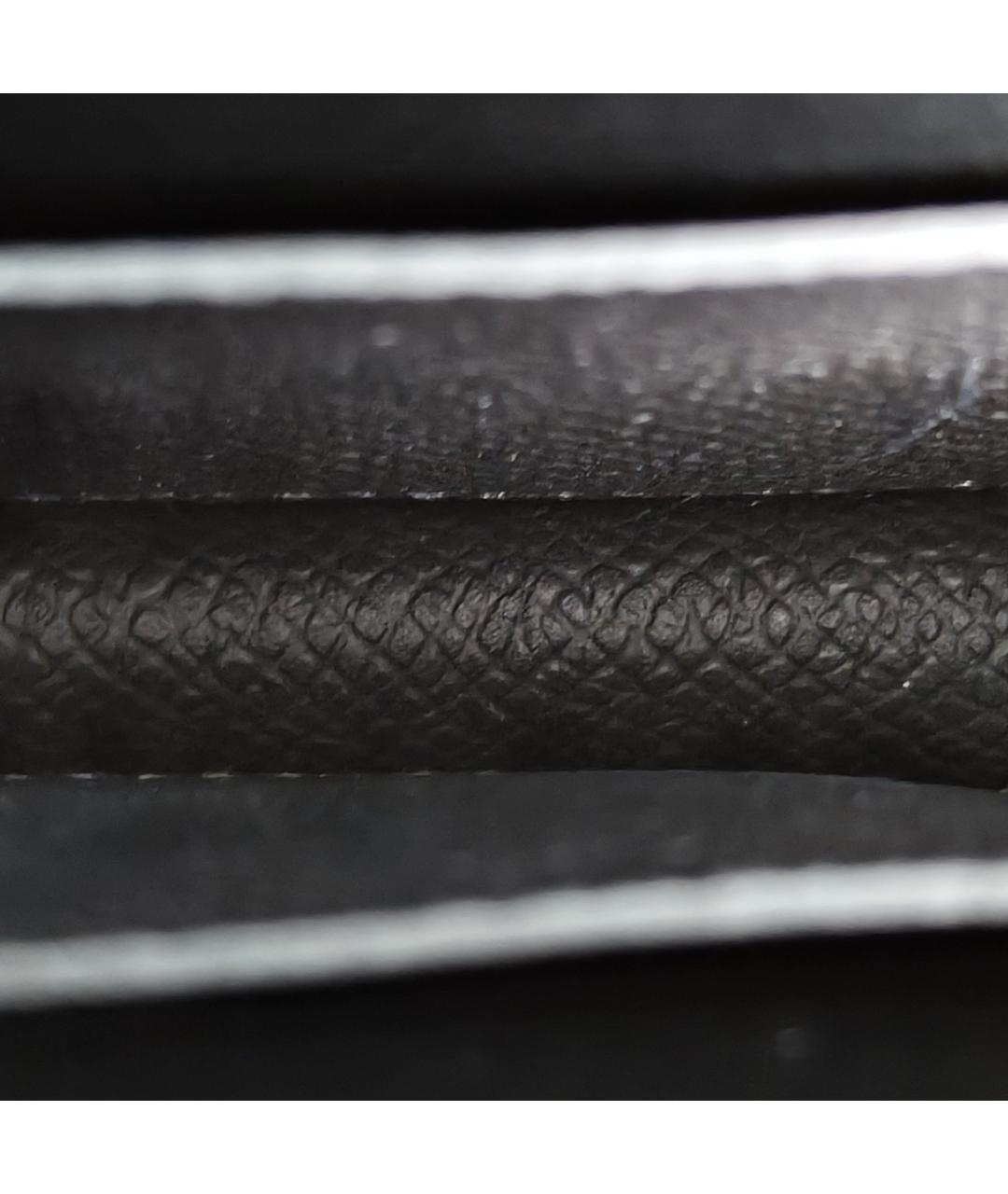 HERMES Черная кожаная сумка через плечо, фото 8