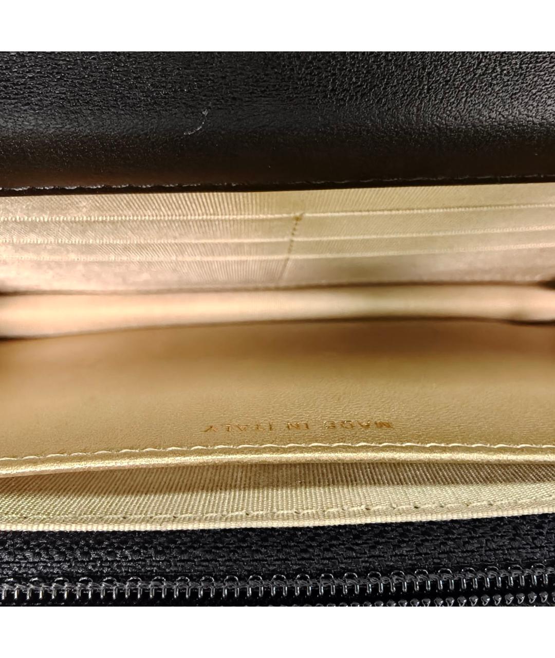 CHANEL Черная кожаная сумка через плечо, фото 8