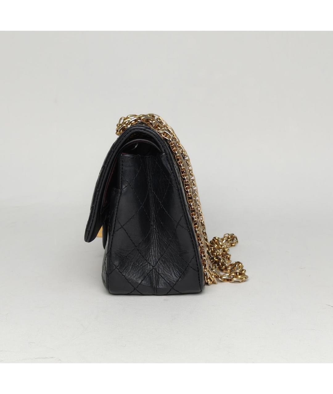 CHANEL Черная кожаная сумка через плечо, фото 9