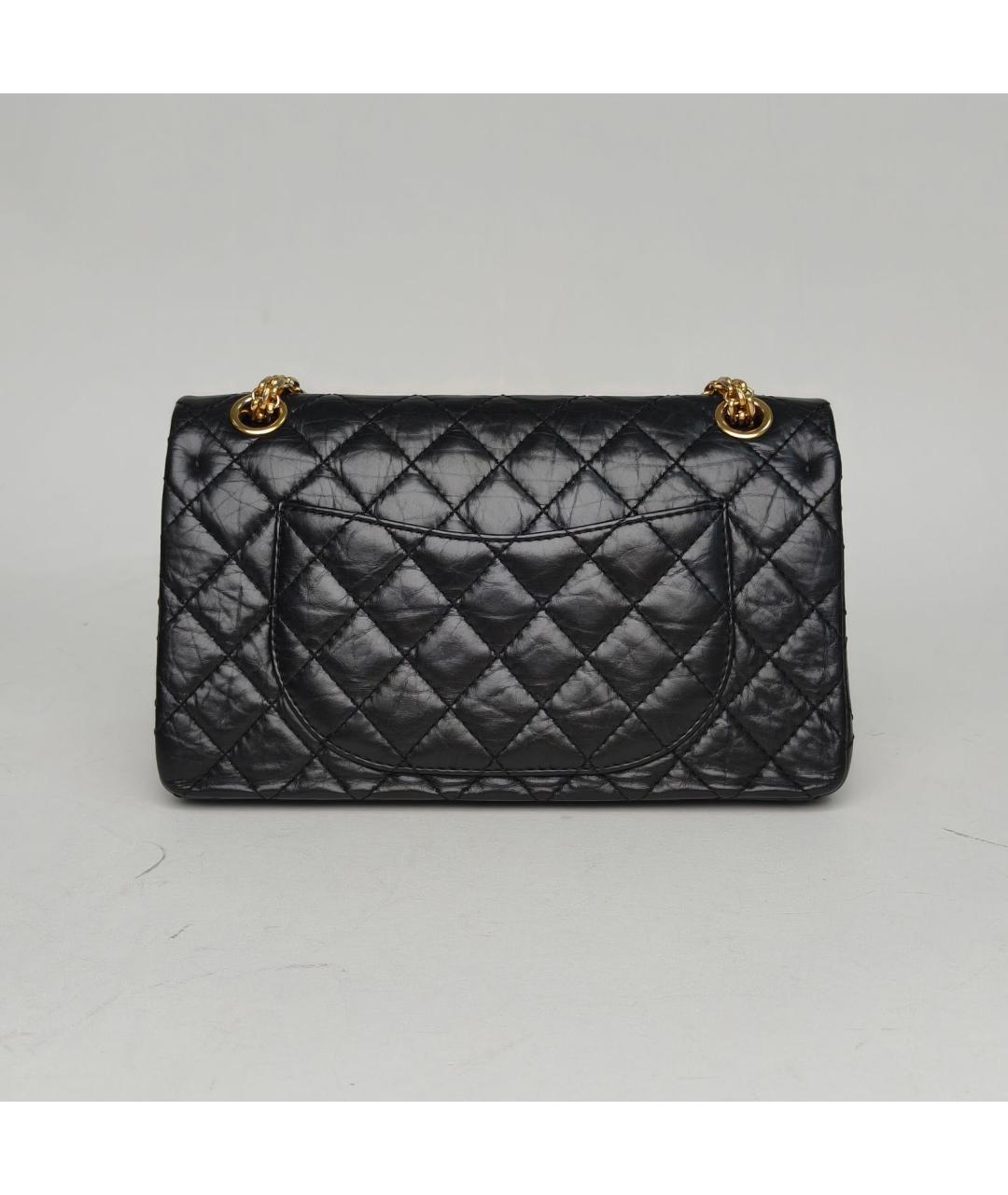 CHANEL Черная кожаная сумка через плечо, фото 2