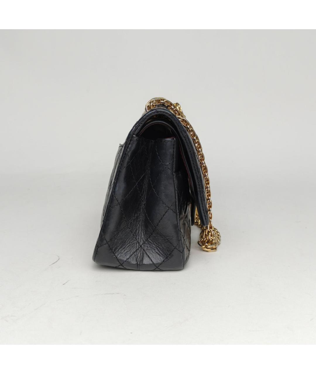 CHANEL Черная кожаная сумка через плечо, фото 3