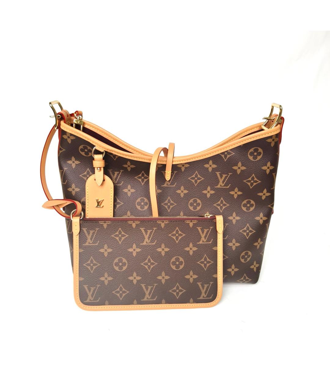 LOUIS VUITTON Коричневая сумка через плечо, фото 7