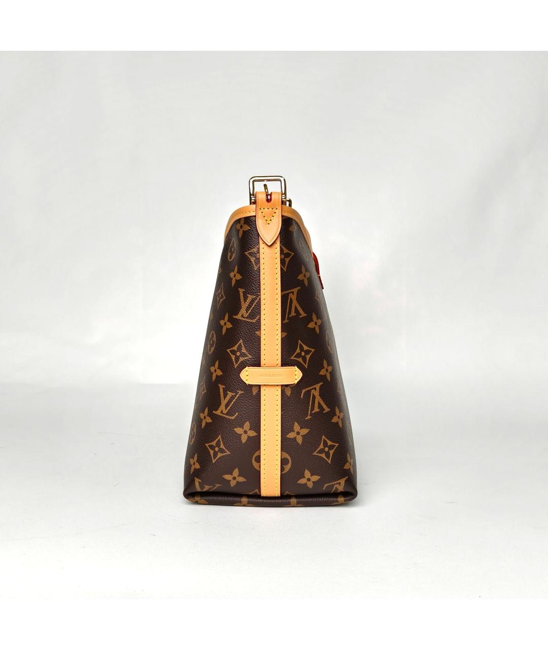 LOUIS VUITTON Коричневая сумка через плечо, фото 3