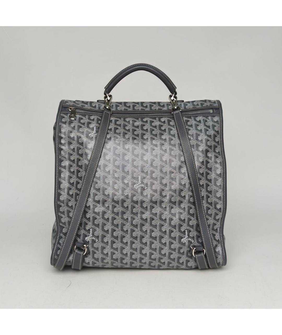 GOYARD Серый рюкзак, фото 4