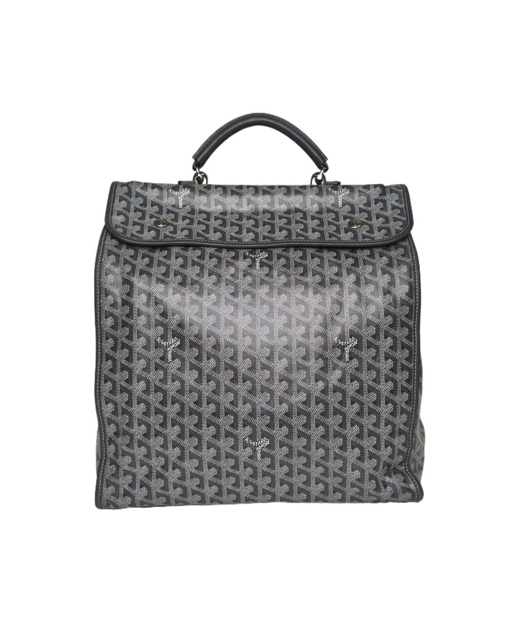 GOYARD Серый рюкзак, фото 10