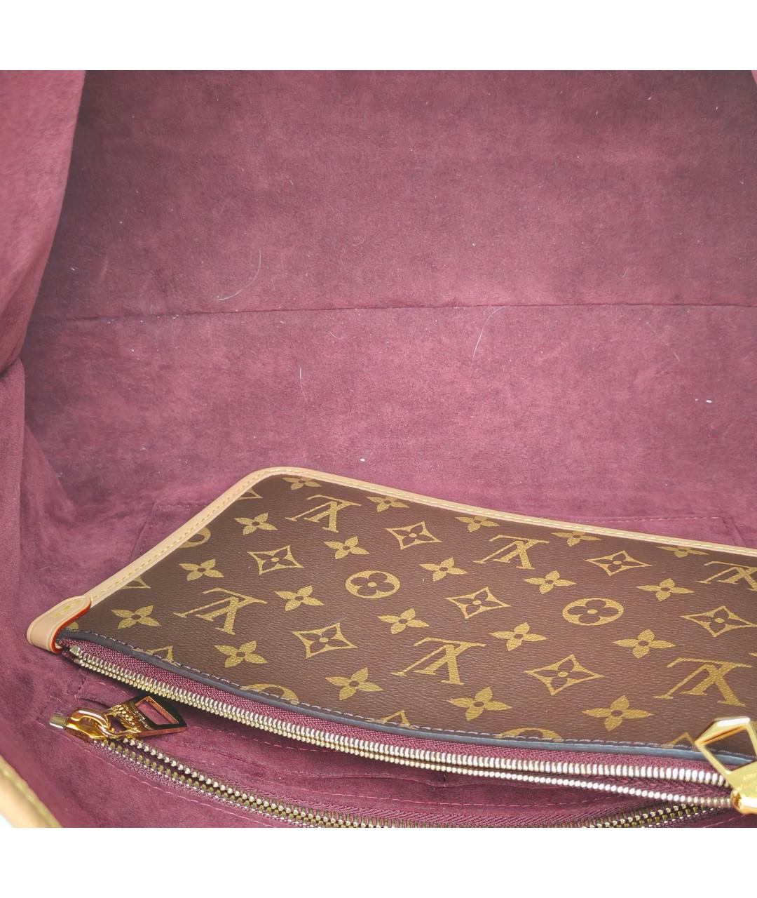 LOUIS VUITTON Коричневая сумка через плечо, фото 8