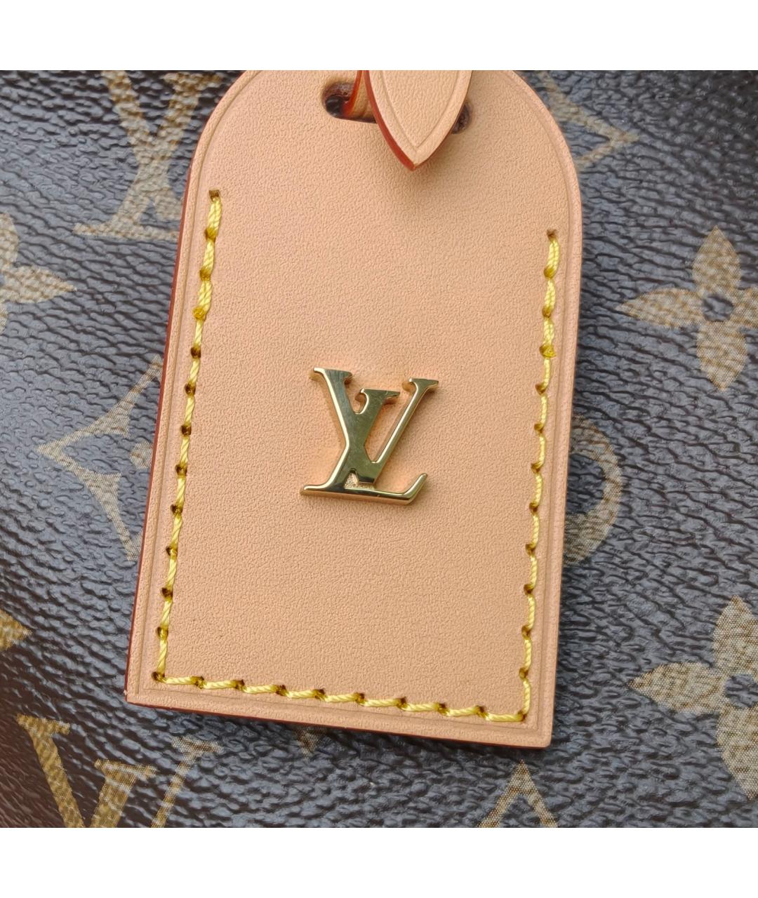 LOUIS VUITTON Коричневая сумка через плечо, фото 7