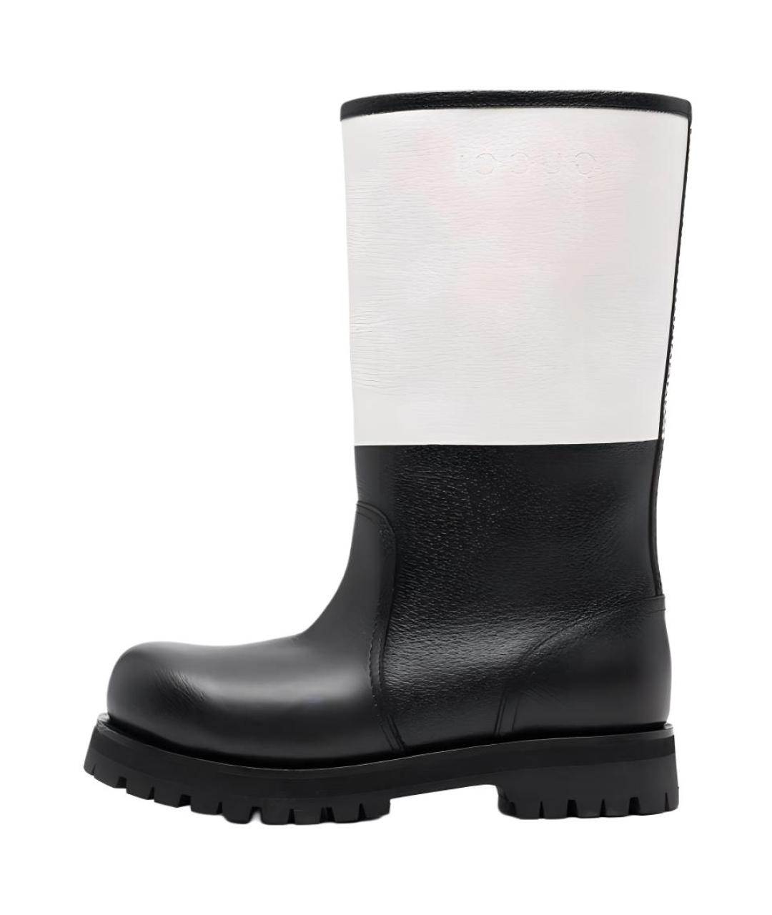 GUCCI Мульти кожаные высокие ботинки, фото 2