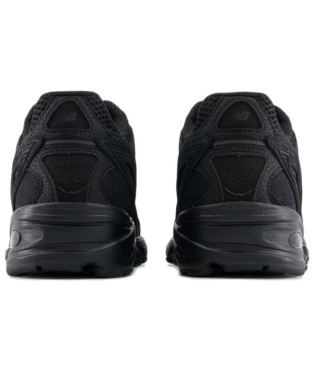 NEW BALANCE Черные замшевые кроссовки, фото 4