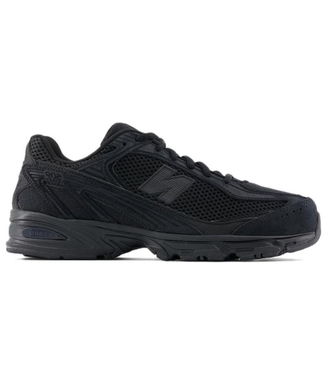NEW BALANCE Черные замшевые кроссовки, фото 1