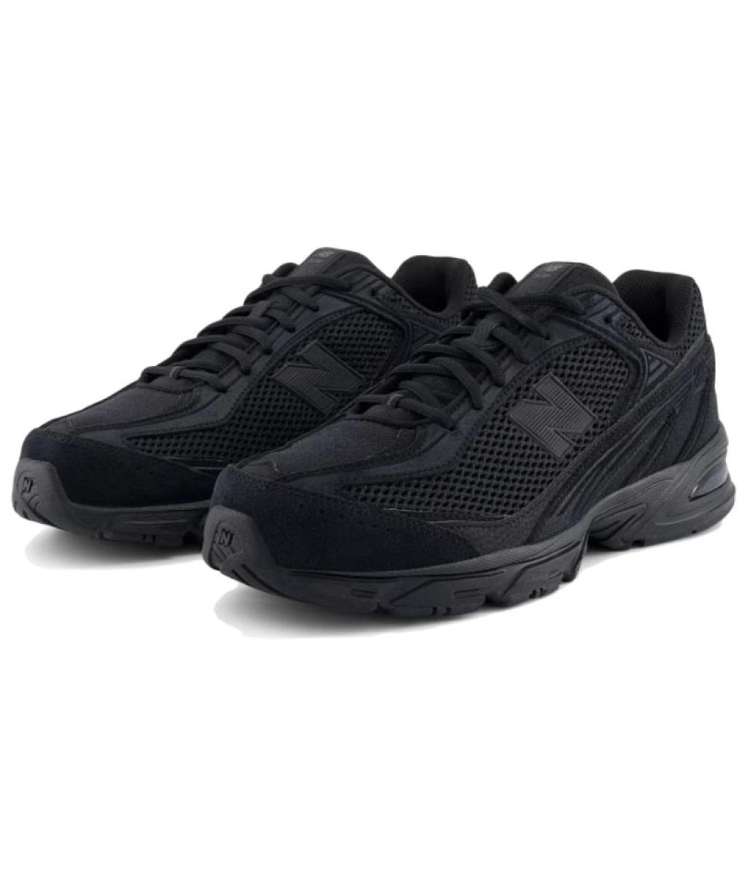 NEW BALANCE Черные замшевые кроссовки, фото 2