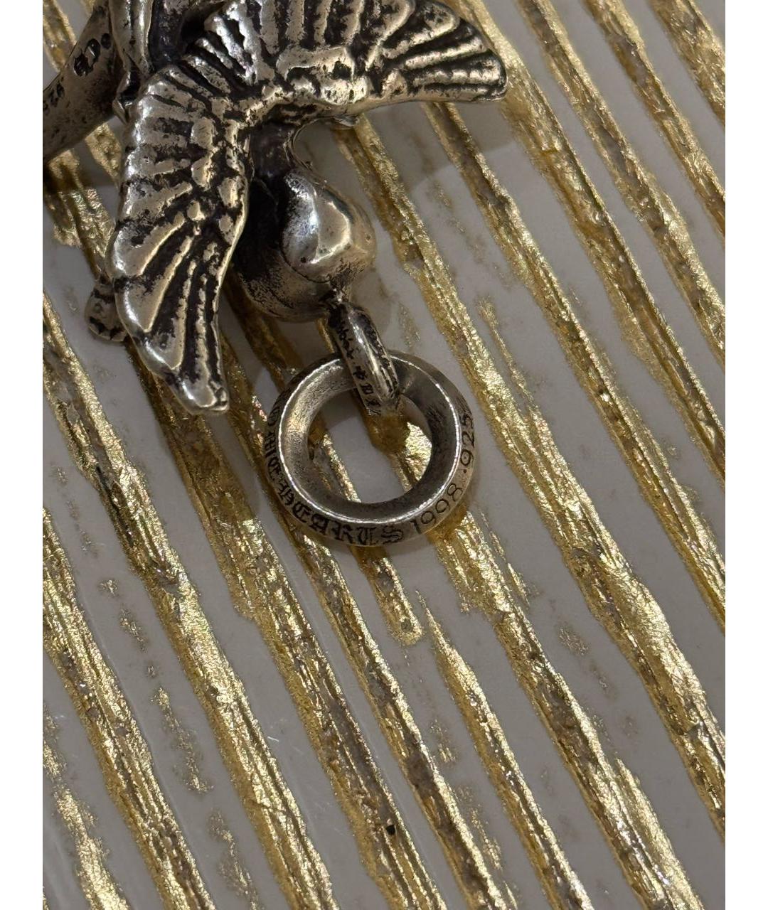 CHROME HEARTS Серая серебряная цепочка/подвеска, фото 2