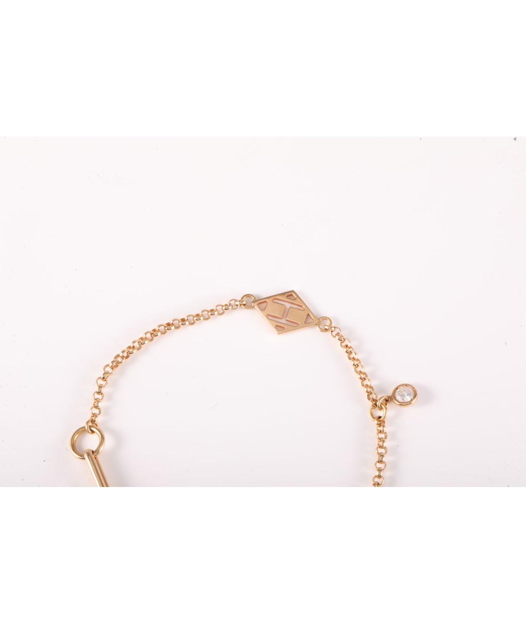 HERMES Золотой браслет из розового золота, фото 2