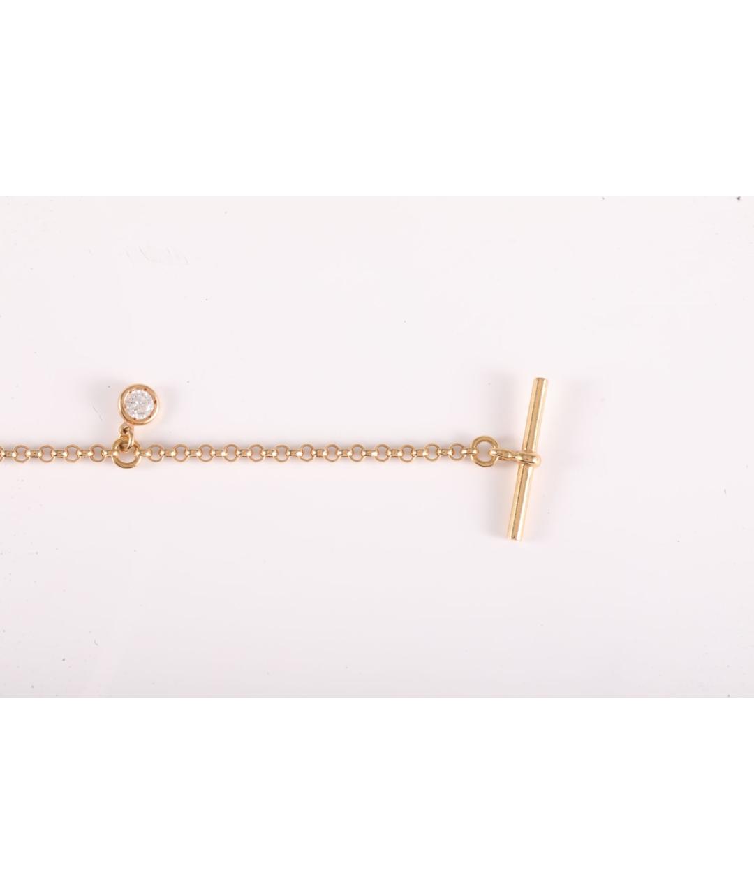 HERMES Золотой браслет из розового золота, фото 4