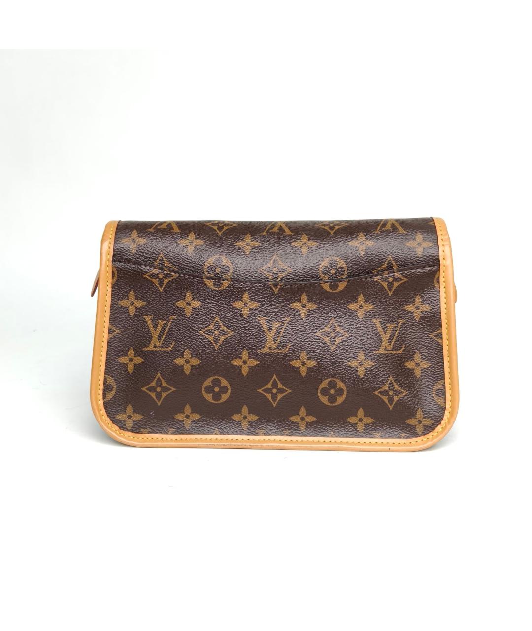 LOUIS VUITTON Коричневая сумка через плечо, фото 4