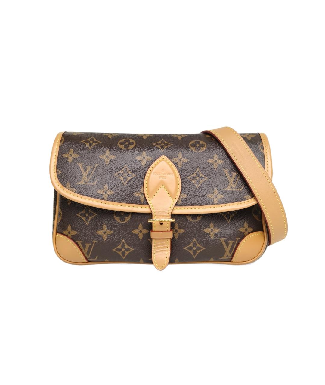 LOUIS VUITTON Коричневая сумка через плечо, фото 10