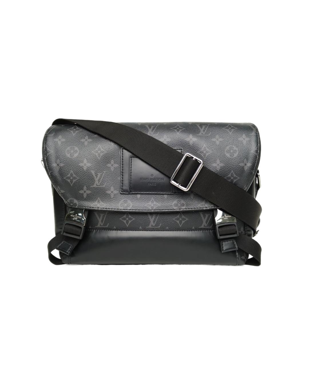 LOUIS VUITTON Черная сумка через плечо, фото 9