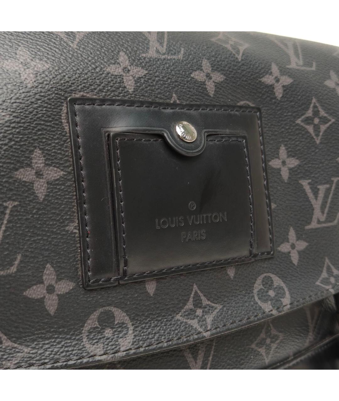 LOUIS VUITTON Черная сумка через плечо, фото 6