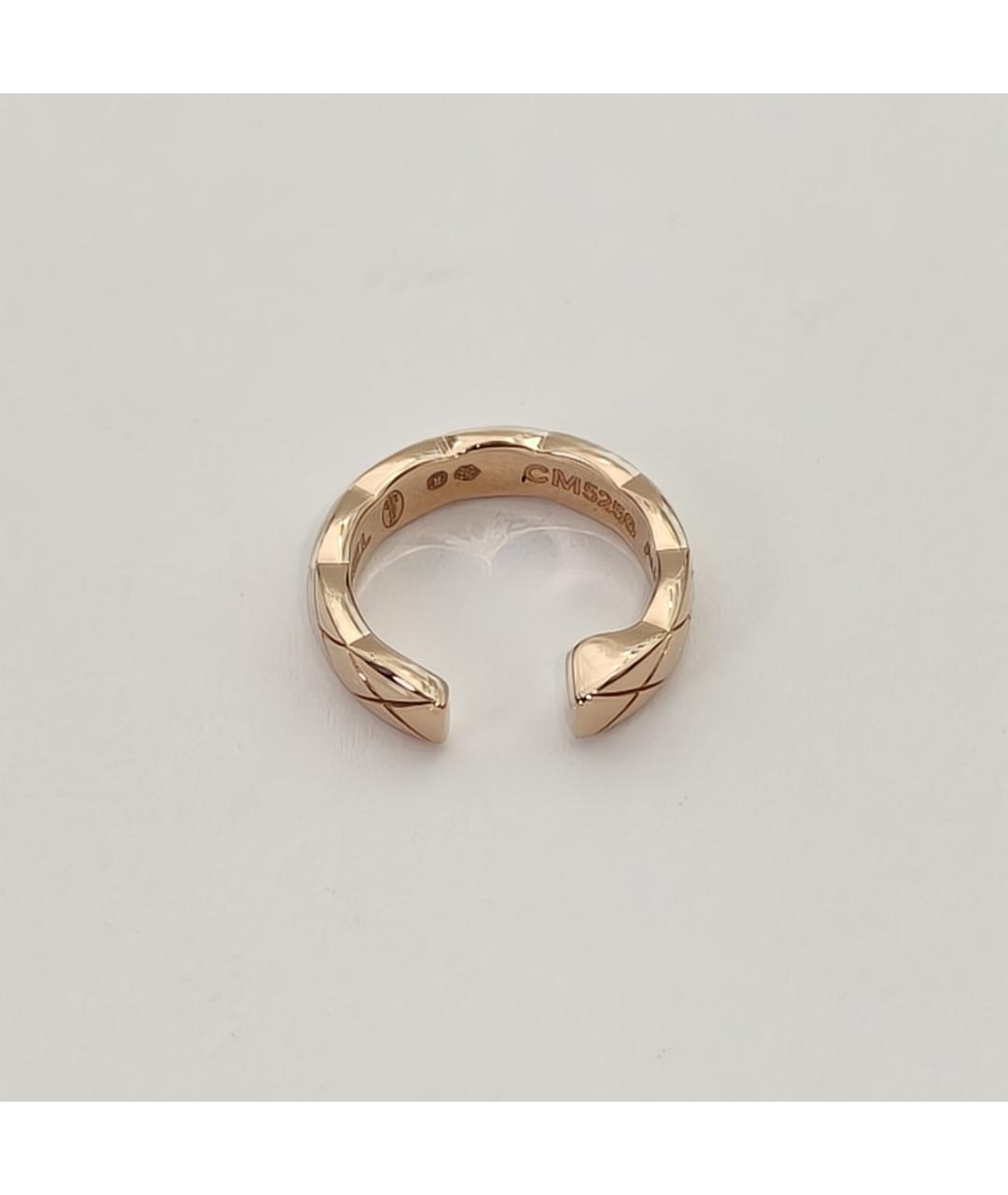 CHANEL Золотые серьги из розового золота, фото 4