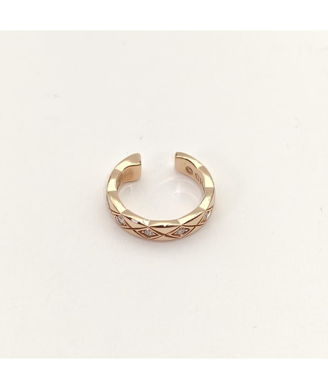 CHANEL Золотые серьги из розового золота, фото 2