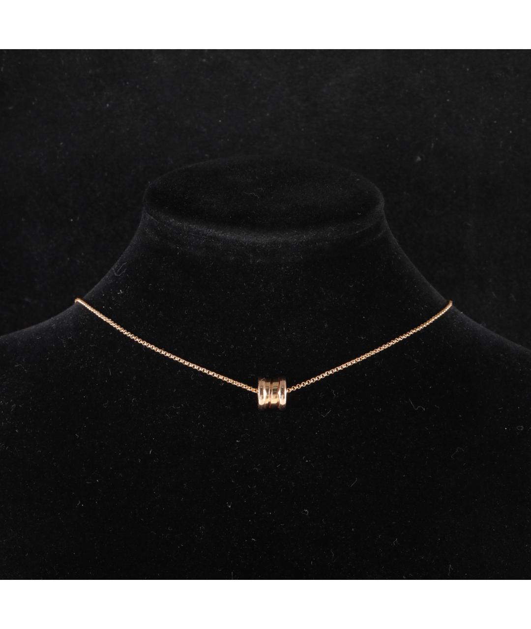 BVLGARI Золотая подвеска из розового золота, фото 7