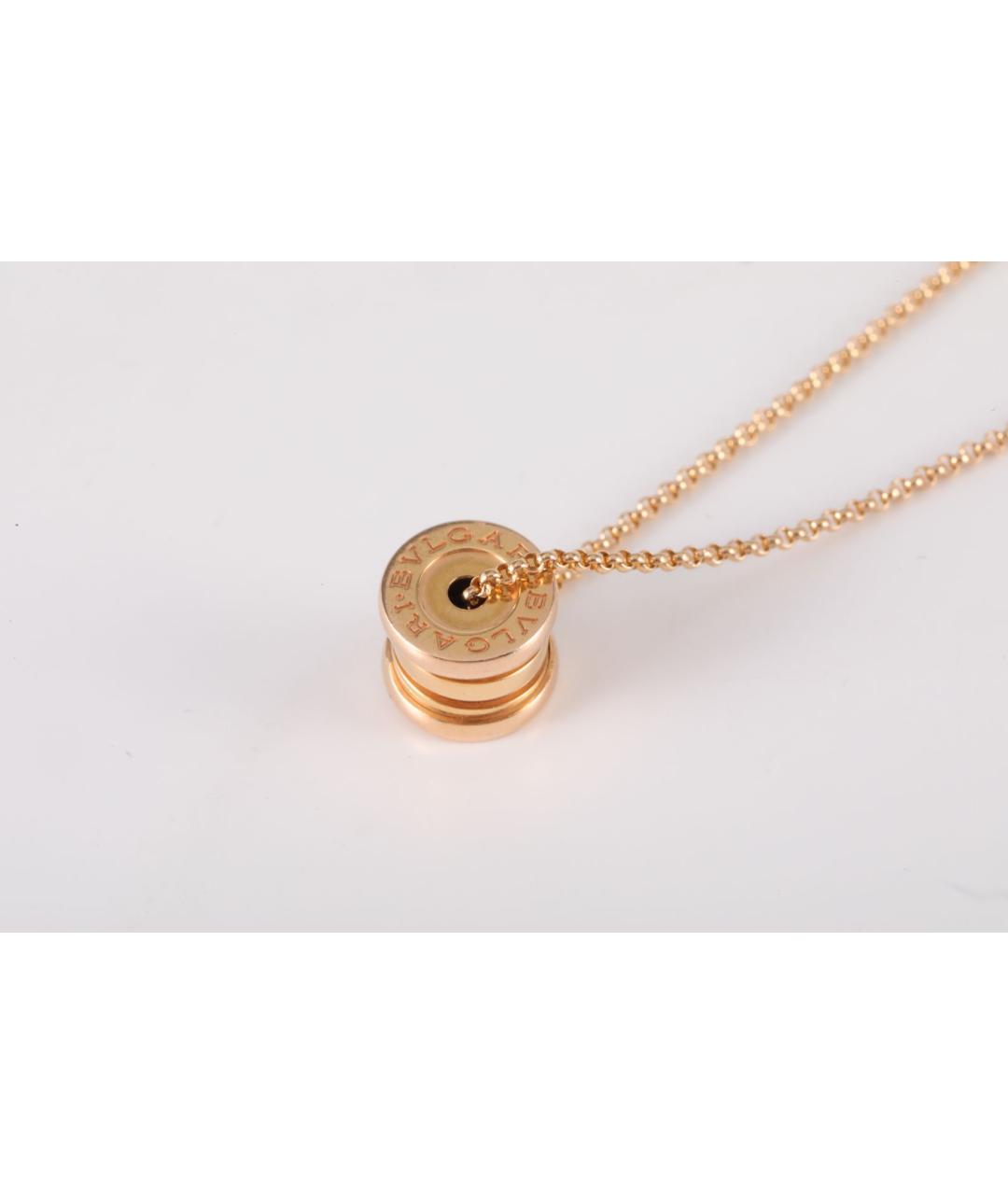 BVLGARI Золотая подвеска из розового золота, фото 3