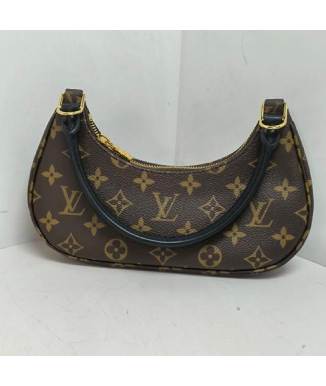 LOUIS VUITTON Коричневая сумка через плечо, фото 8