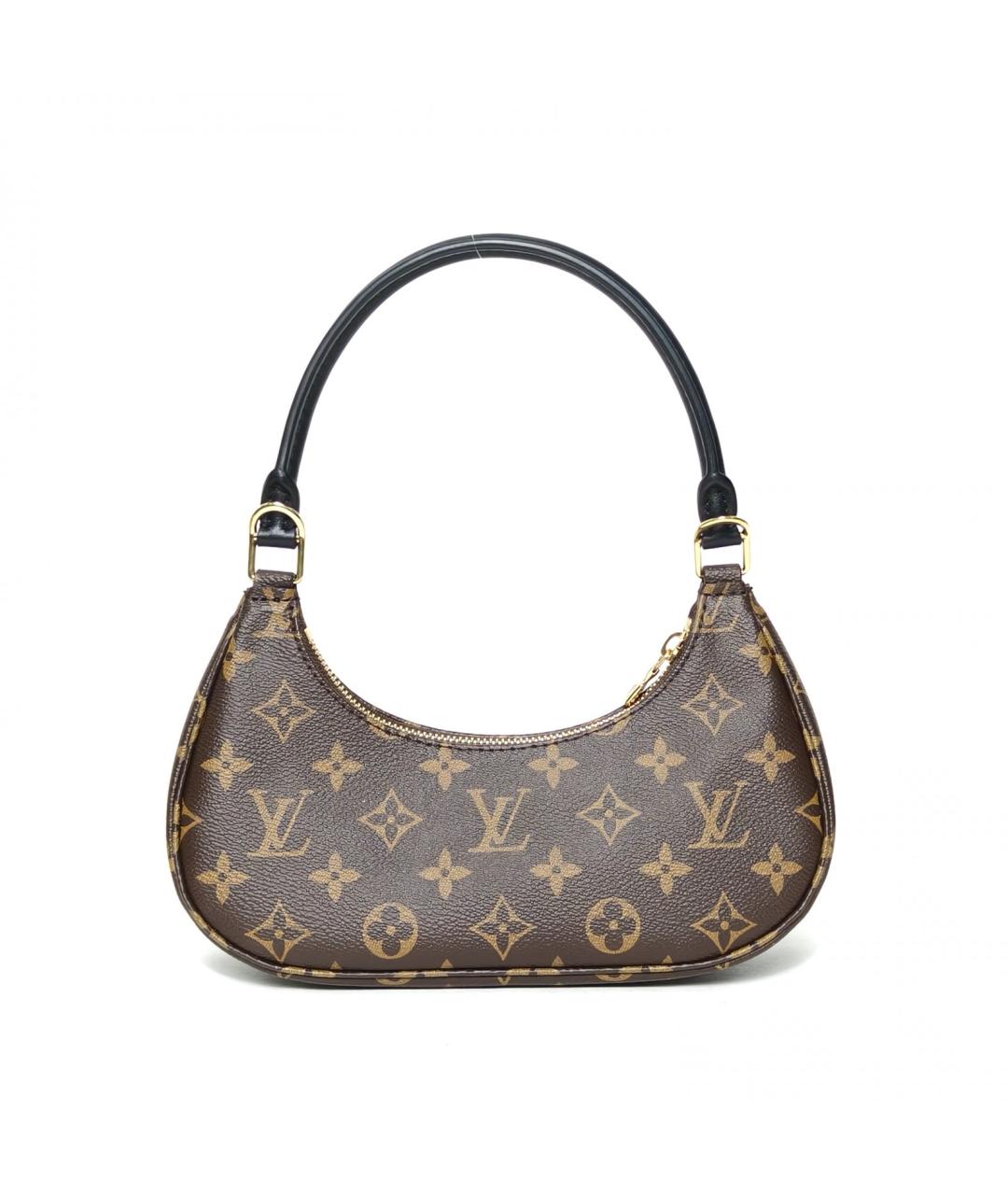 LOUIS VUITTON Коричневая сумка через плечо, фото 4