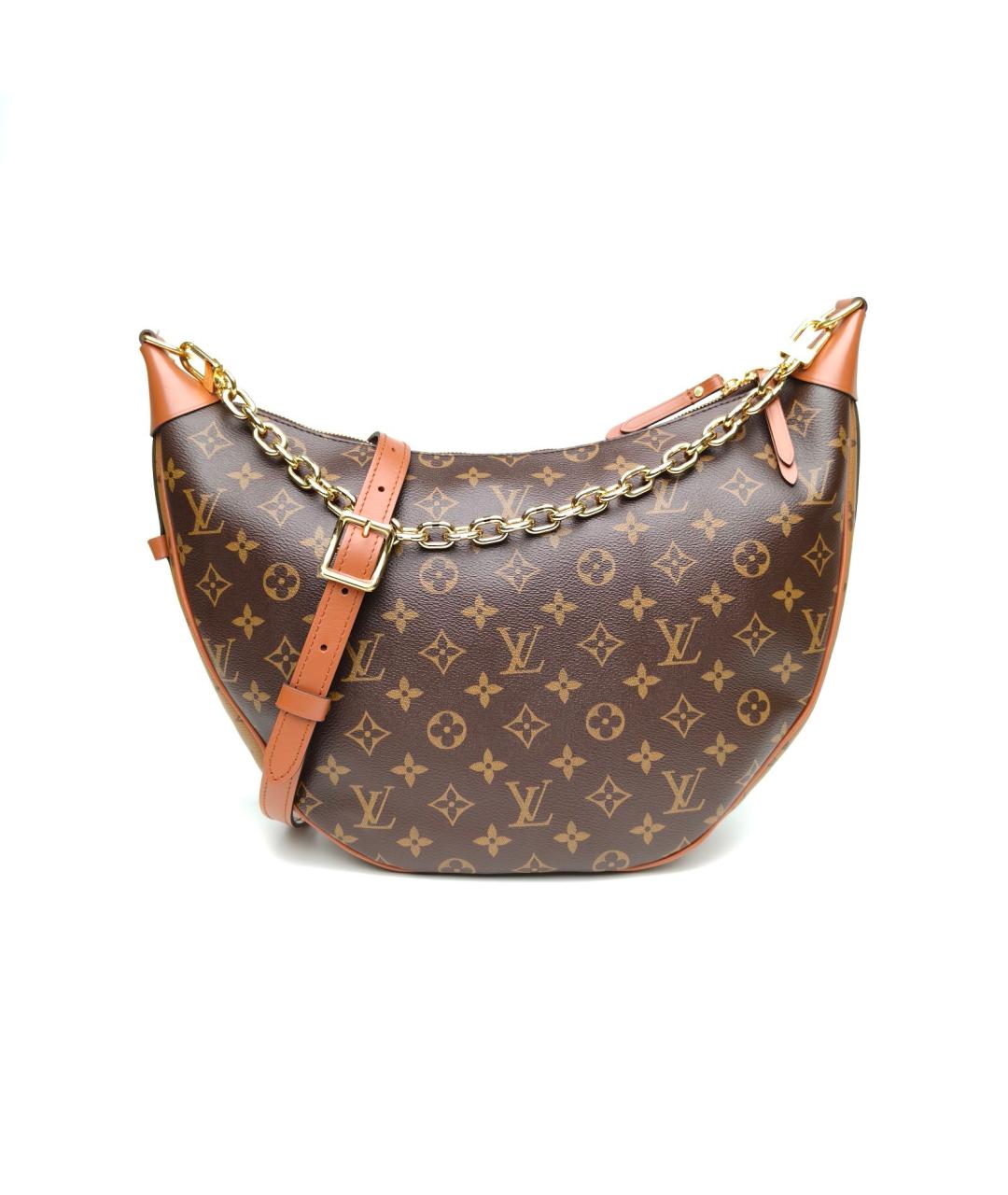 LOUIS VUITTON Коричневая сумка через плечо, фото 2