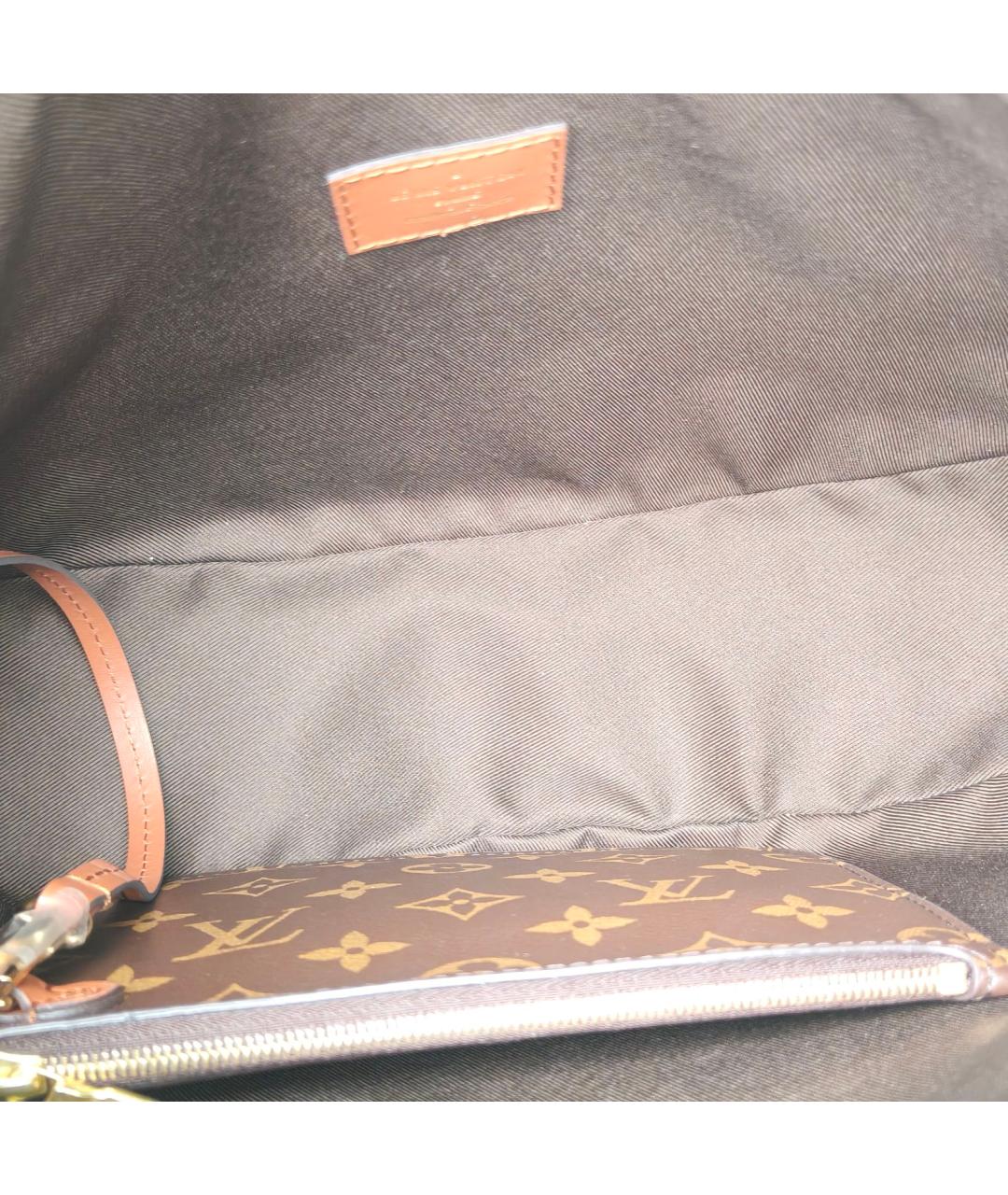 LOUIS VUITTON Коричневая сумка через плечо, фото 7