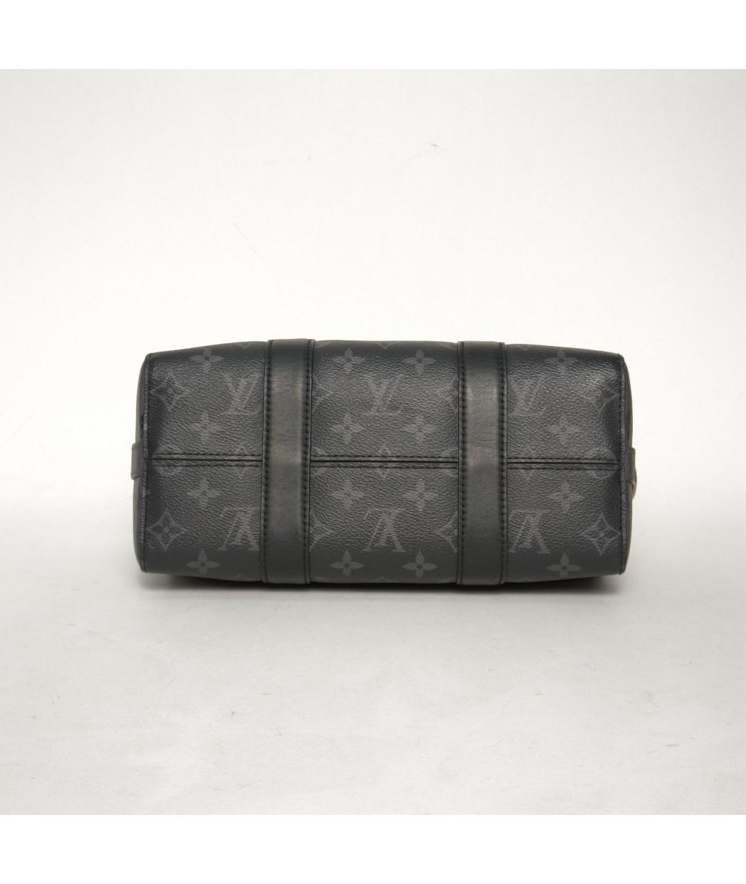 LOUIS VUITTON Черная дорожная/спортивная сумка, фото 6