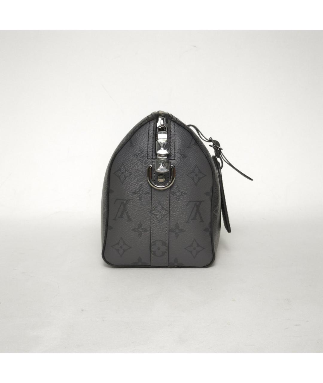 LOUIS VUITTON Черная дорожная/спортивная сумка, фото 3